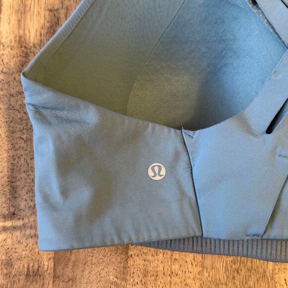 Lululemon AirSupport Bra High Support Impact Ultralu Adjustable Green 38D READ - Picture 4 of 9